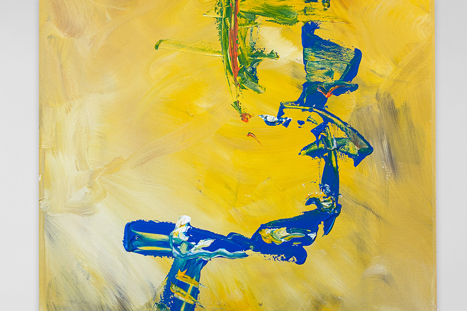 Art: Acrylique sur toile / Acrylic on canvas, 24" x 72" x 1.5"