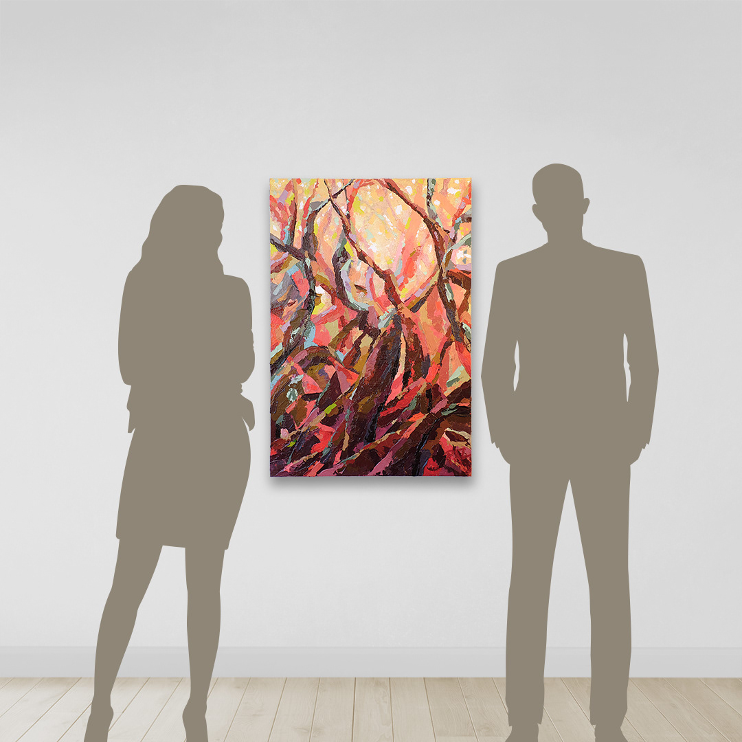 Art: Acrylique sur toile / Acrylic on canvas, 24" x 36" x 1.5"