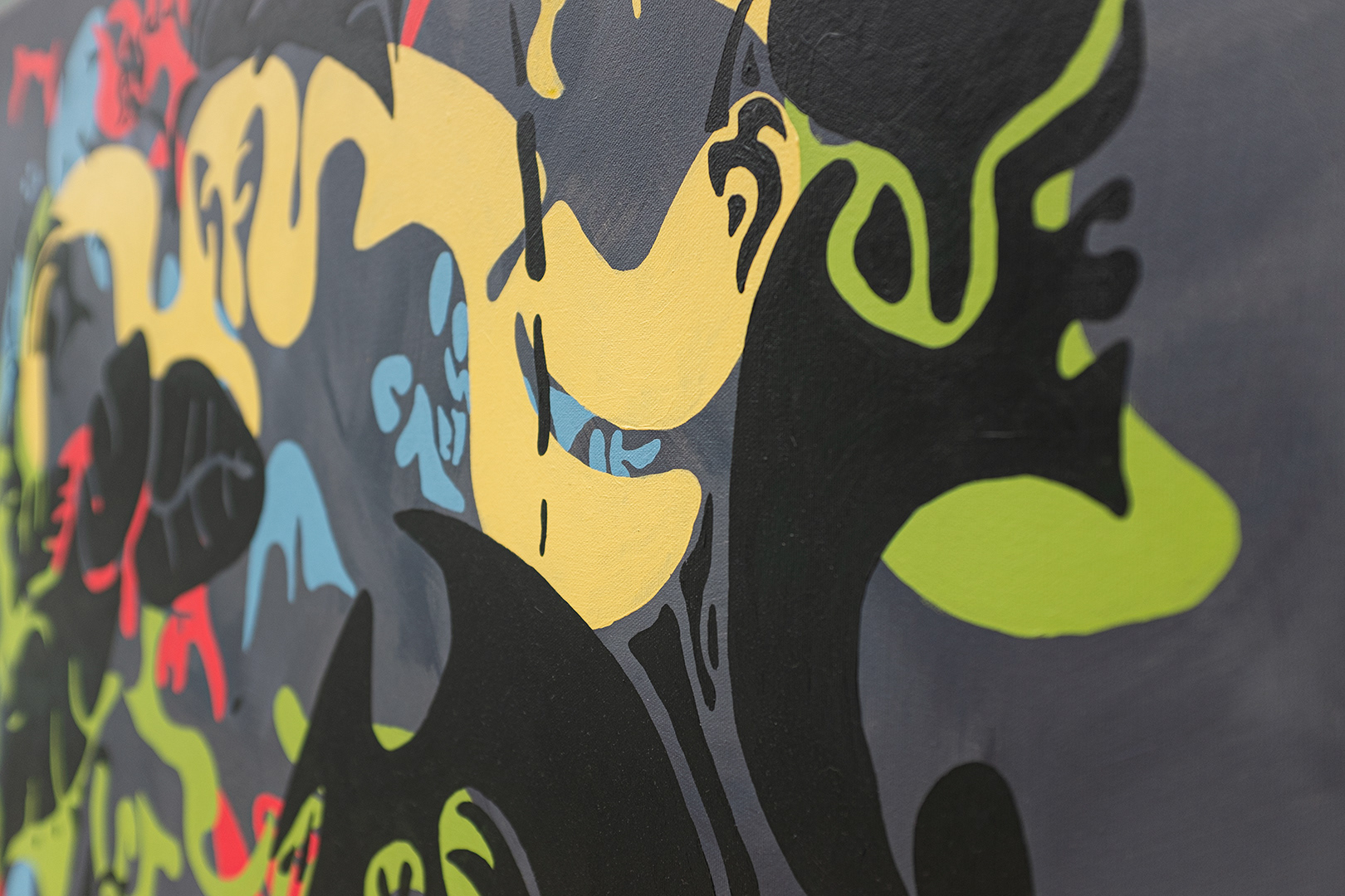Art: Acrylique sur toile / Acrylic on canvas, 42" x 42" x 1.5"