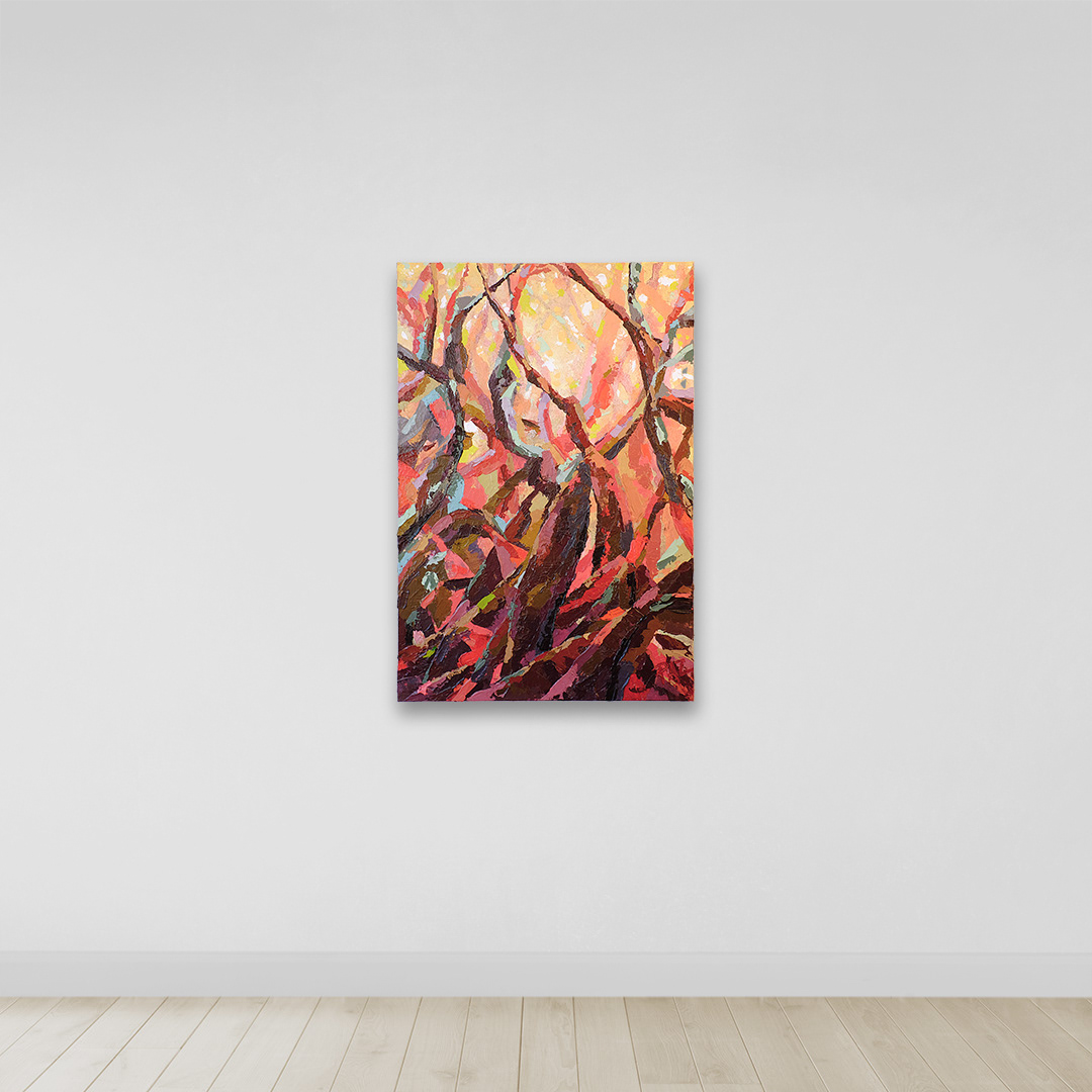 Art: Acrylique sur toile / Acrylic on canvas, 24" x 36" x 1.5"