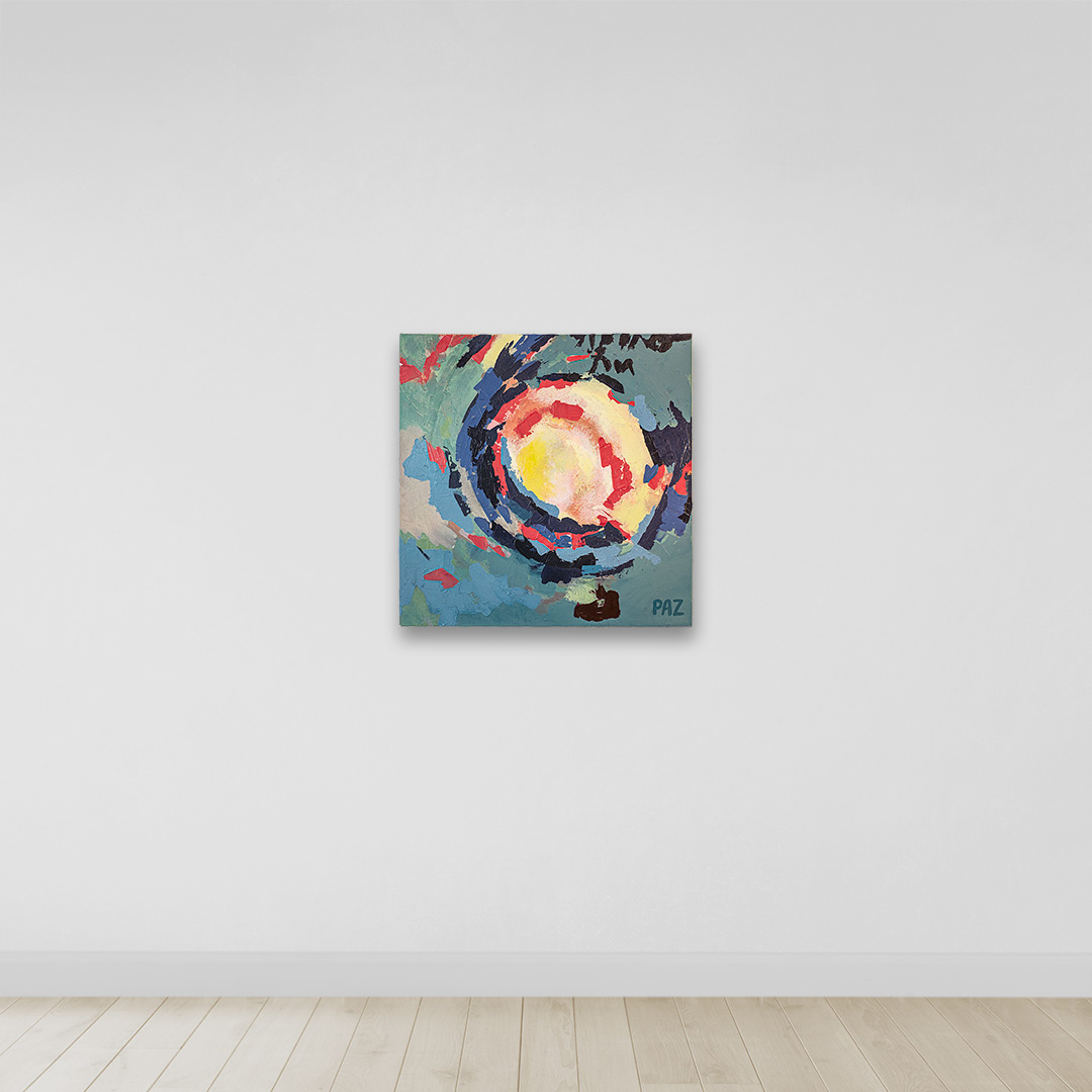 Art: Acrylique sur toile / Acrylic on canvas, 24" x 24" x 1.5"