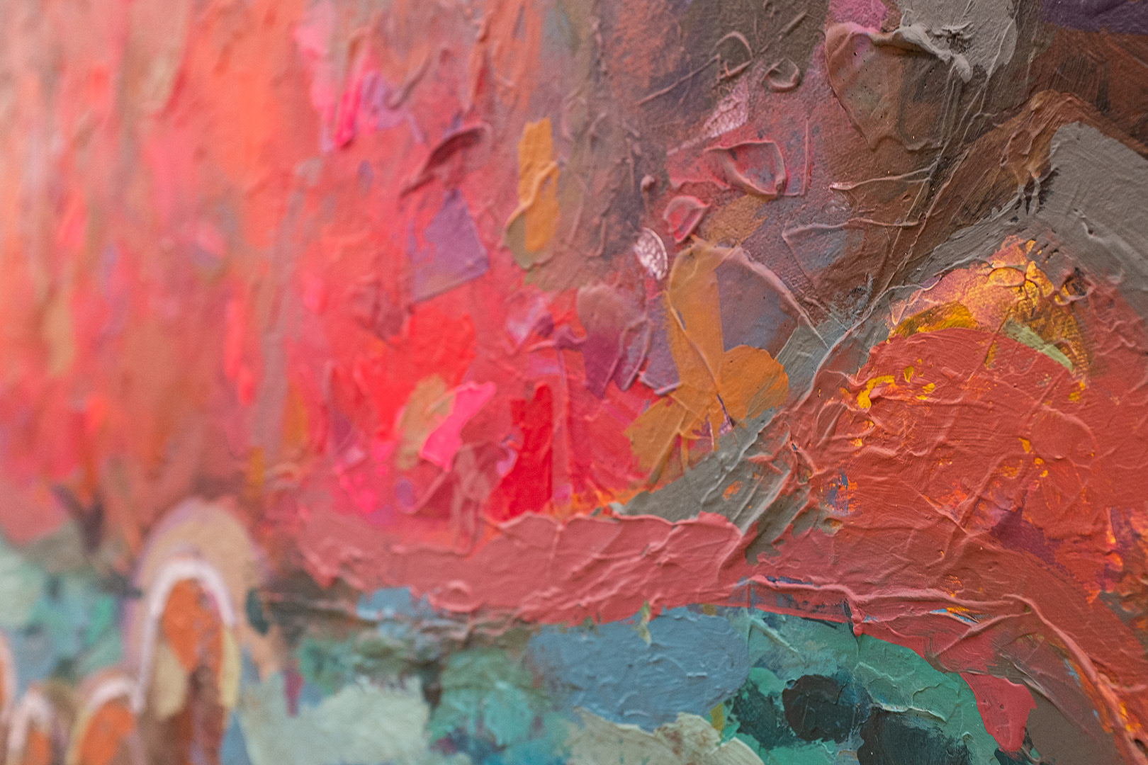 Art: Acrylique sur toile / Acrylic on canvas 48" x 60" x 1.5"