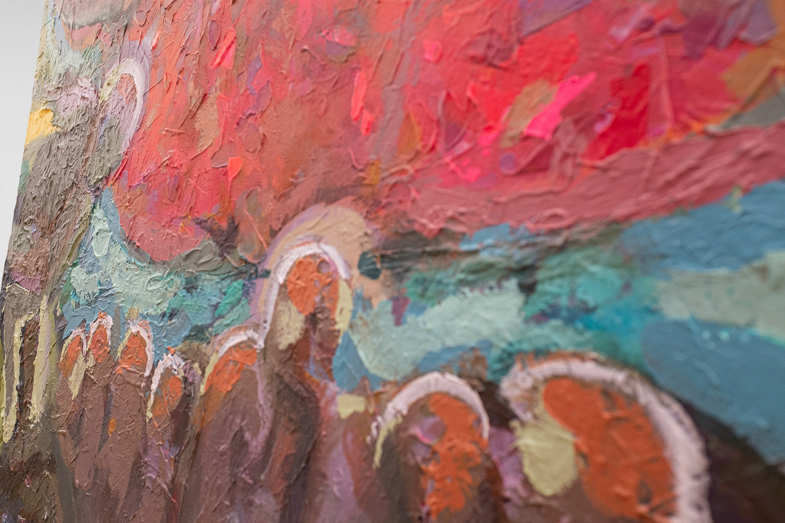 Art: Acrylique sur toile / Acrylic on canvas 48" x 60" x 1.5"