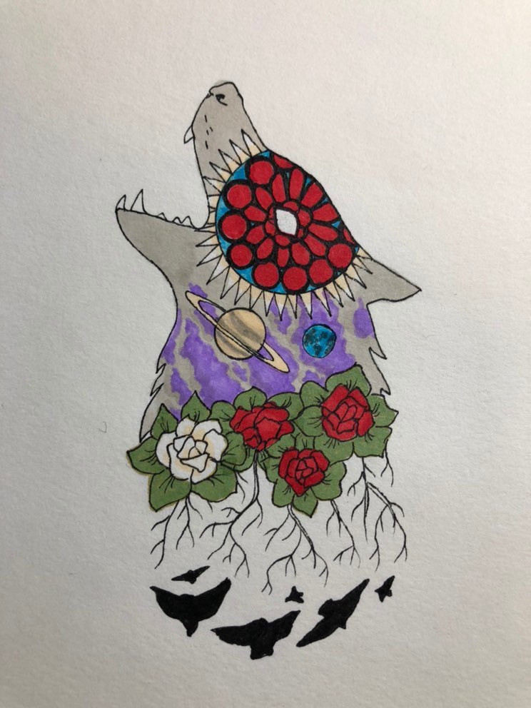 Flat coloring