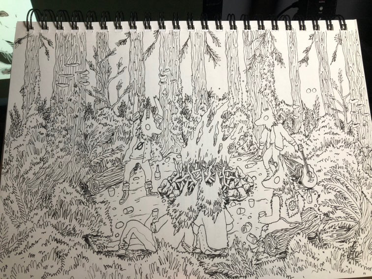 Lineart completed