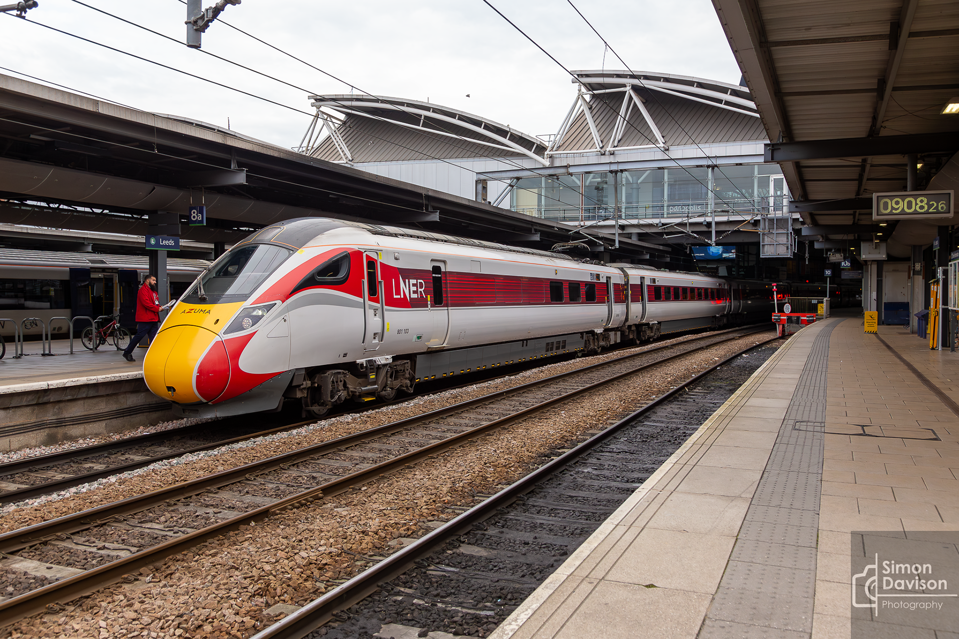 LNER 801103 arriving into Leeds