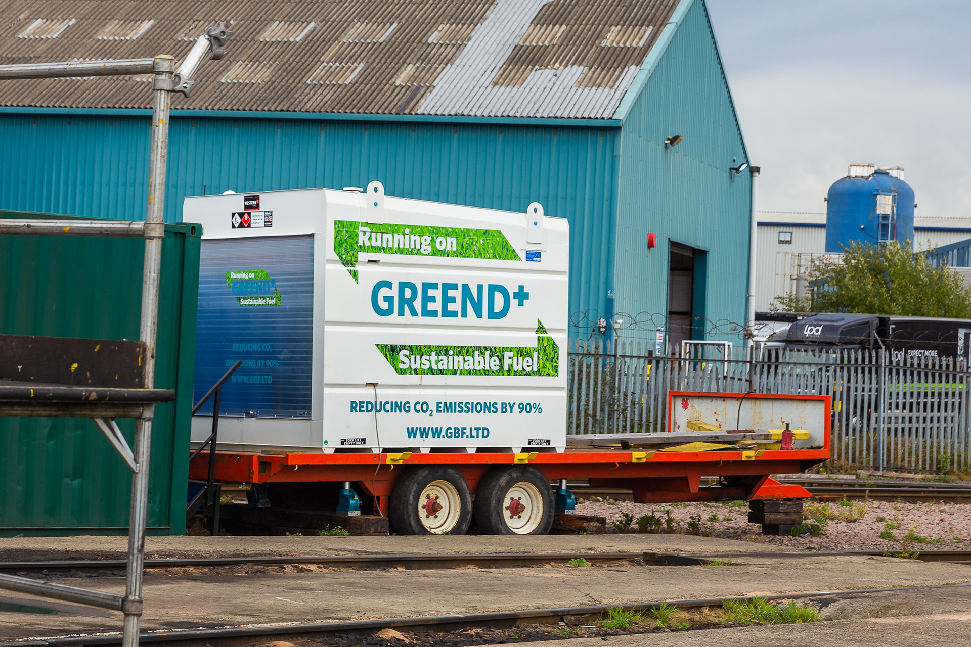 Sustainable fuel for locos