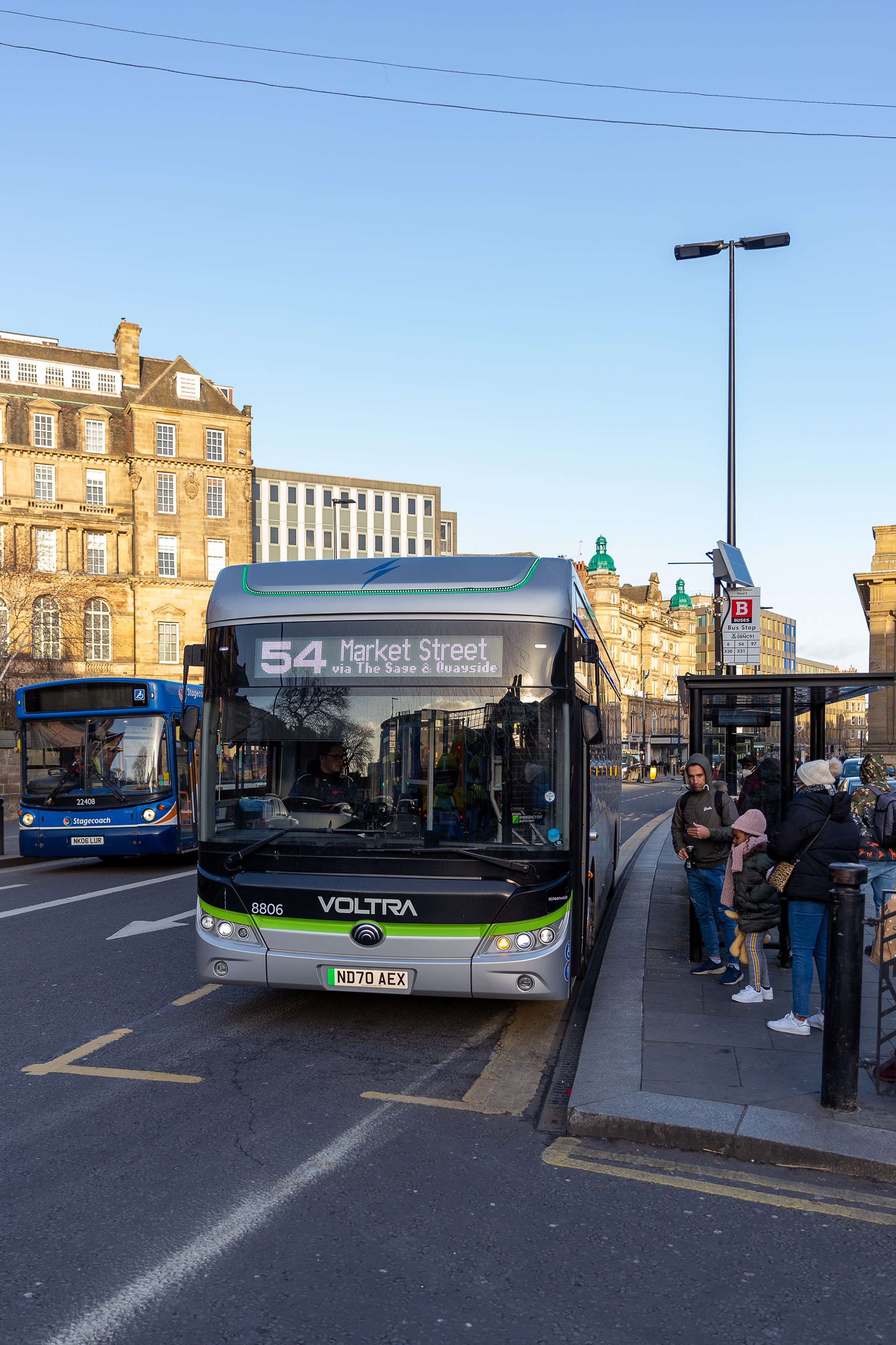 Go North East Yutong E10 in Newcastle