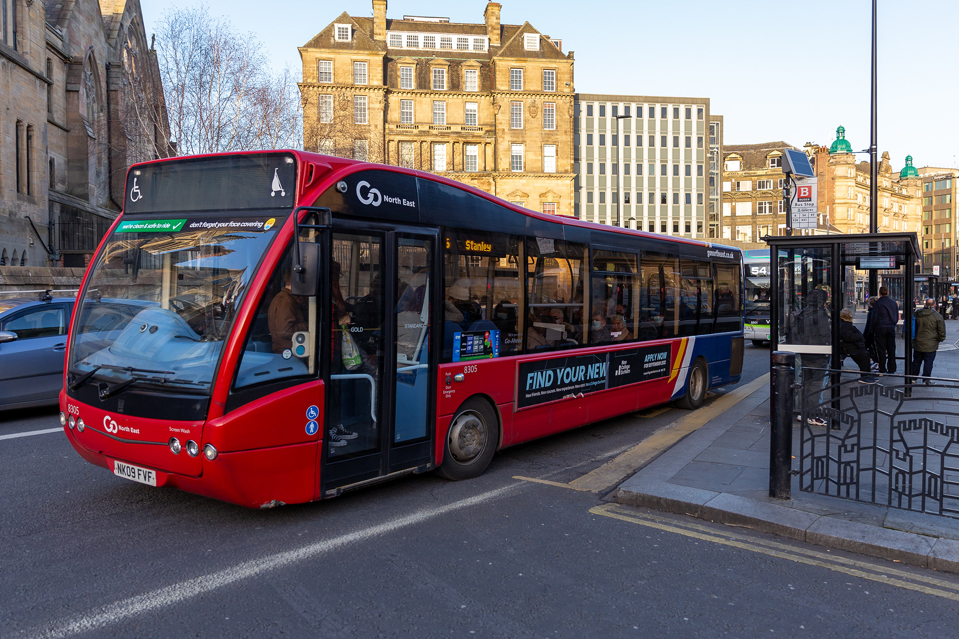 Go North East Optare Versa in Newcastle