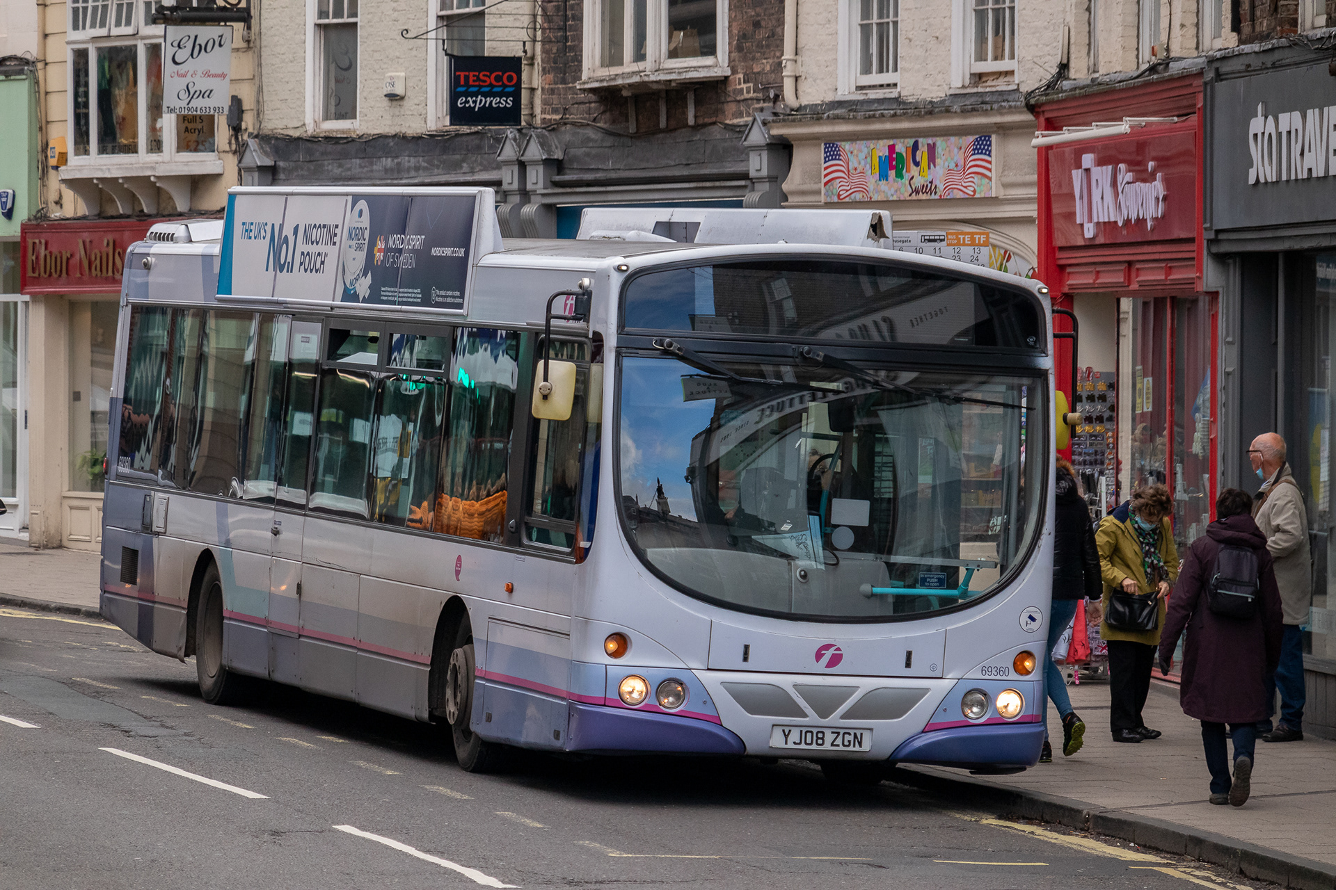 First York Volvo B7RLE Wright Eclipse Urban in York