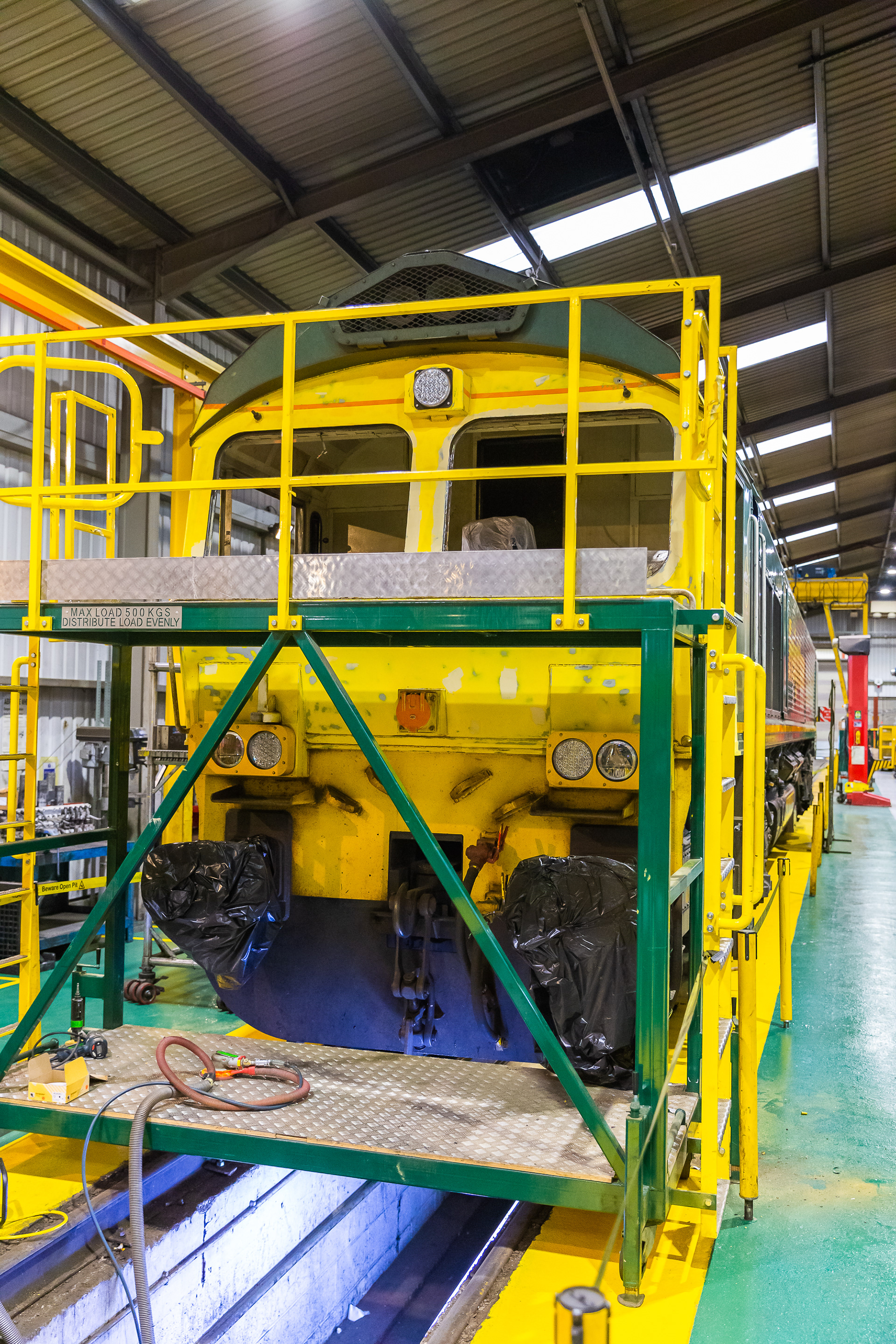 Freightliner 66 having a cab overhaul