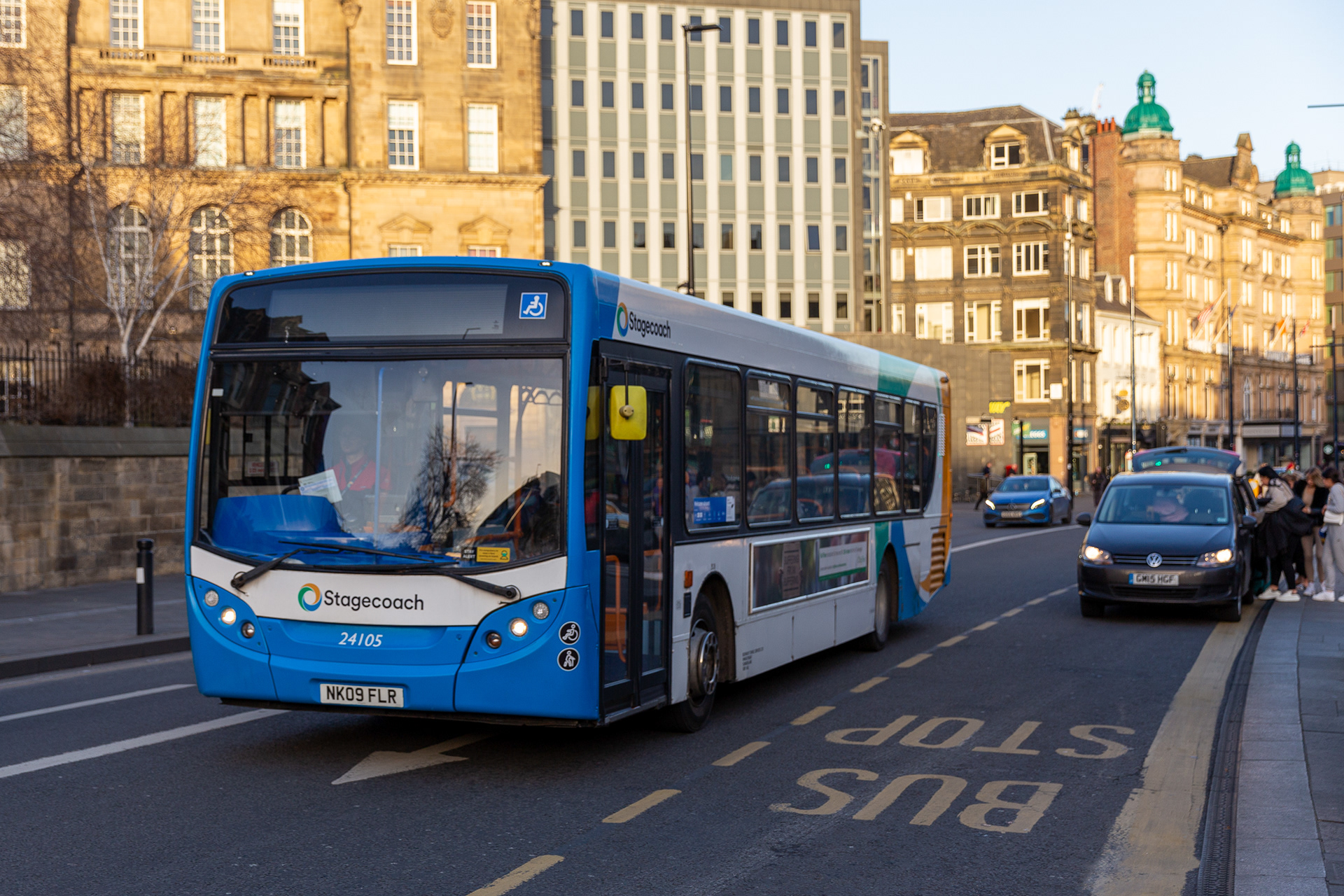 Stagecoach North East MAN Enviro 300 in Newcastle