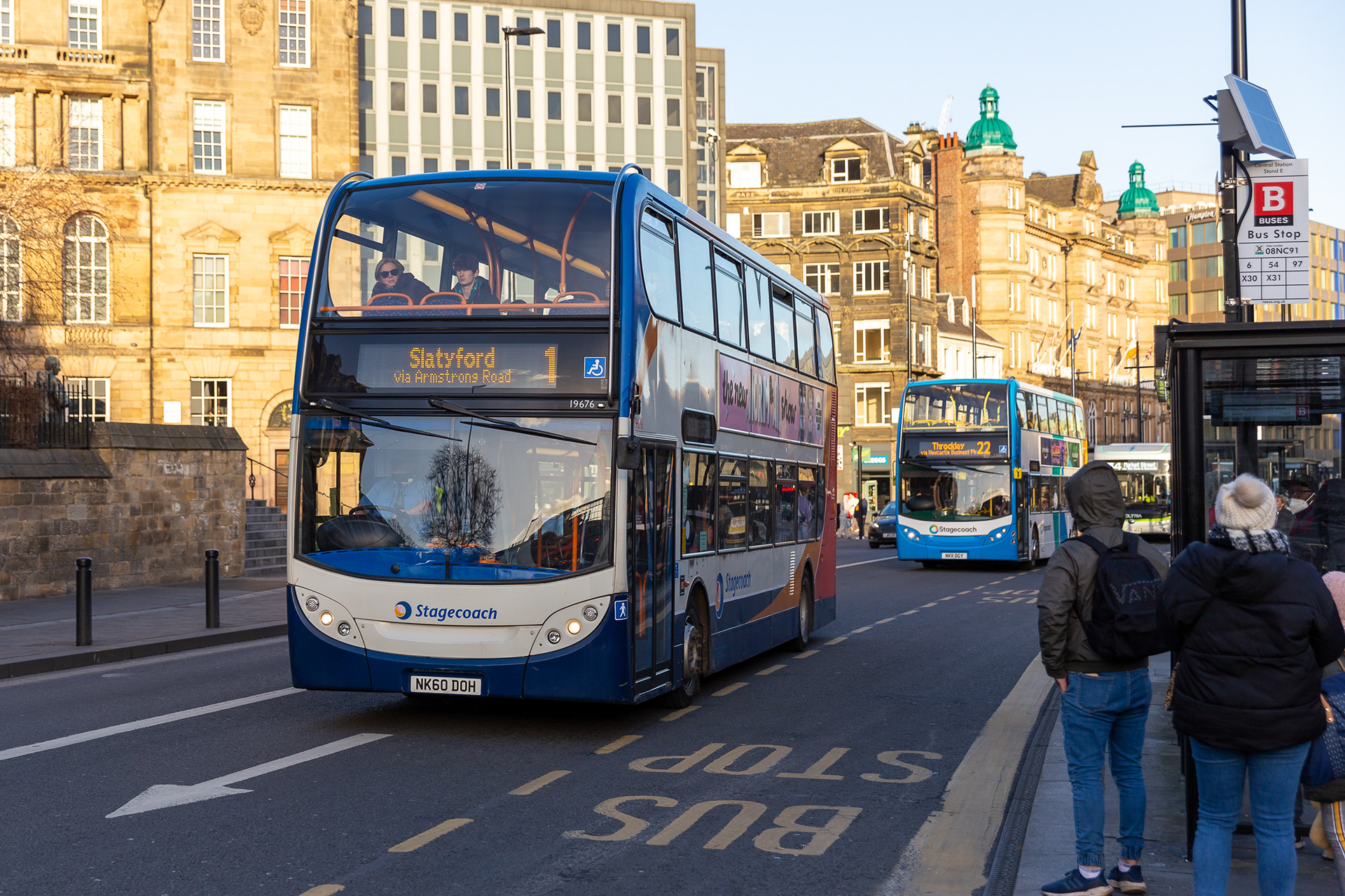 Stagecoach North East ADL Enviro 400 in Newcastle