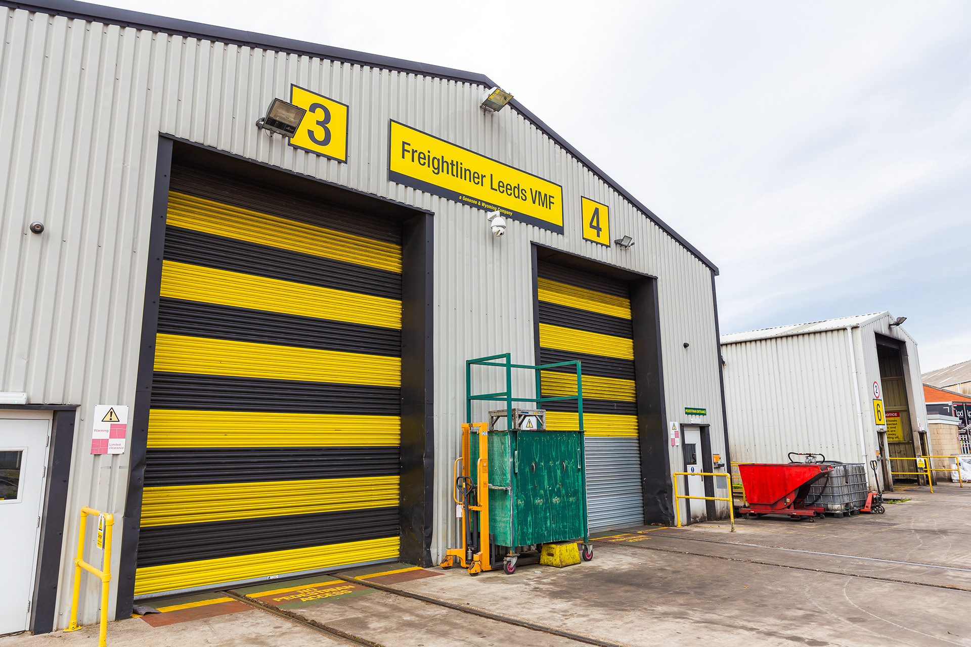 Midland Road Depot shed