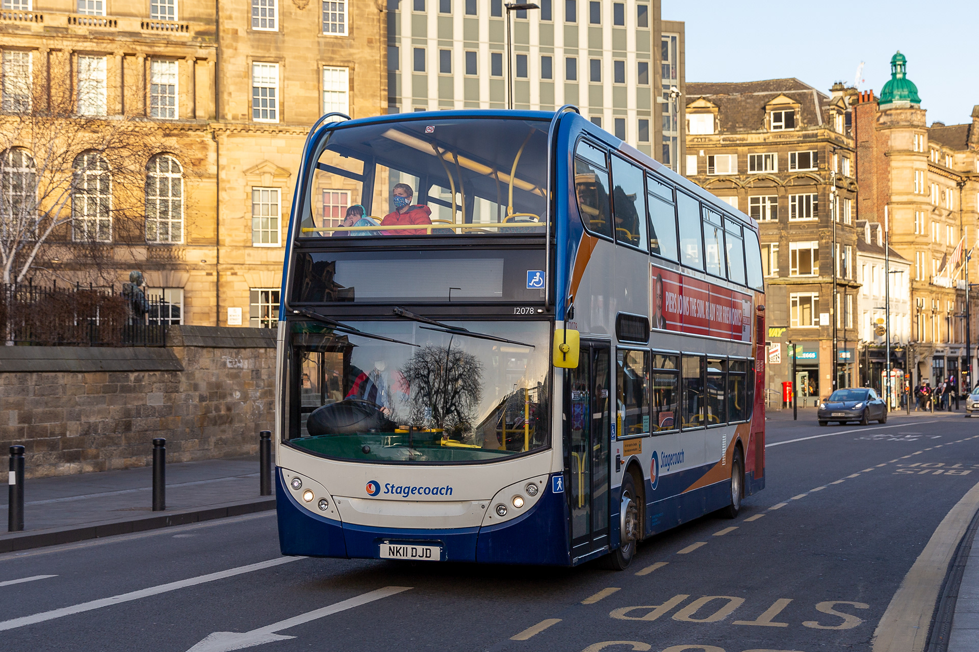 Stagecoach North East ADL Enviro 400 in Newcastle