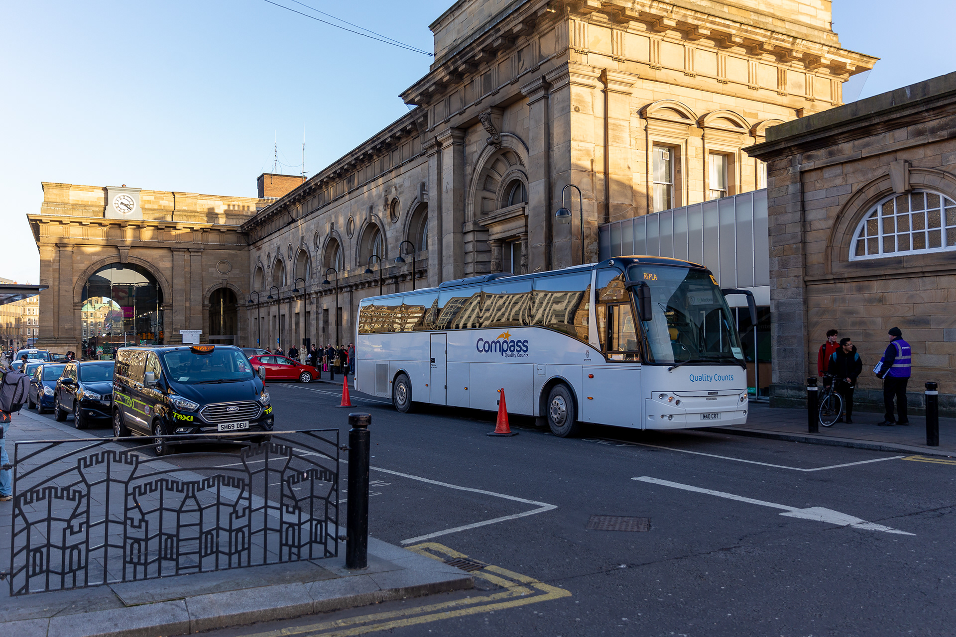 Compass Scania / Berkhof Axial in Newcastle