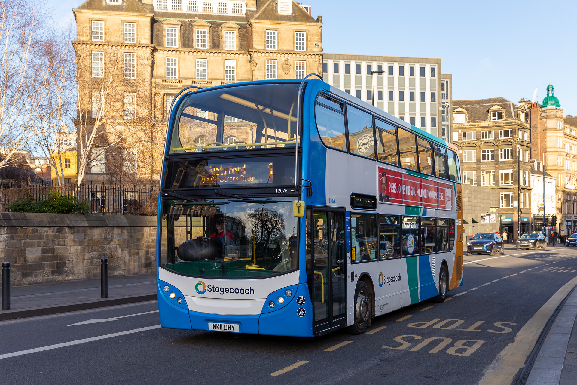 Stagecoach North East ADL Enviro 400H in Newcastle
