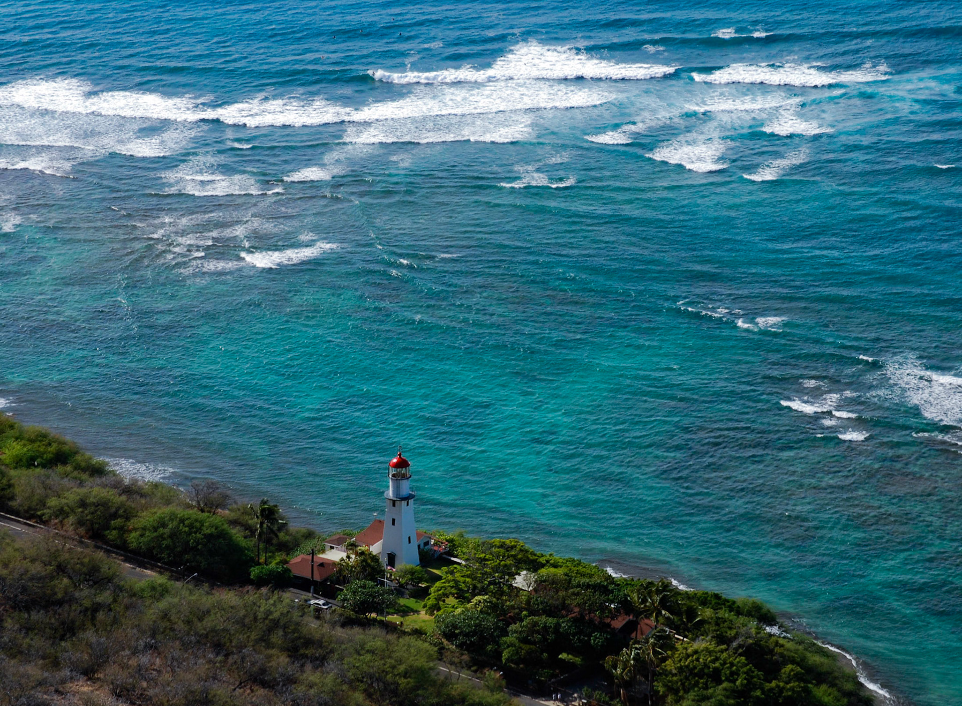 Diamond Head Lighthouse - Oahu, Hawaii