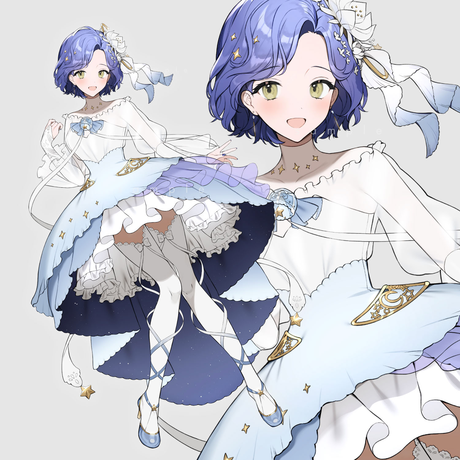 月鈴(つきすず)さん 新衣装(IRIAMライバー/VTuber)