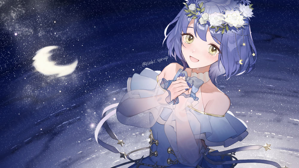 IRIAMライバー 月鈴様 デビュー記念ビジュアル