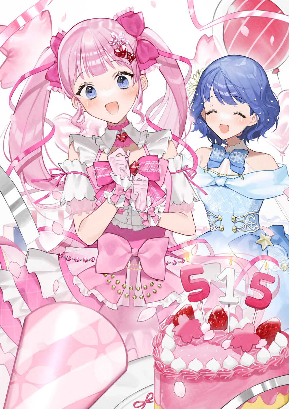 IRIAMライバー こざくらはる様 バースデーイラスト
