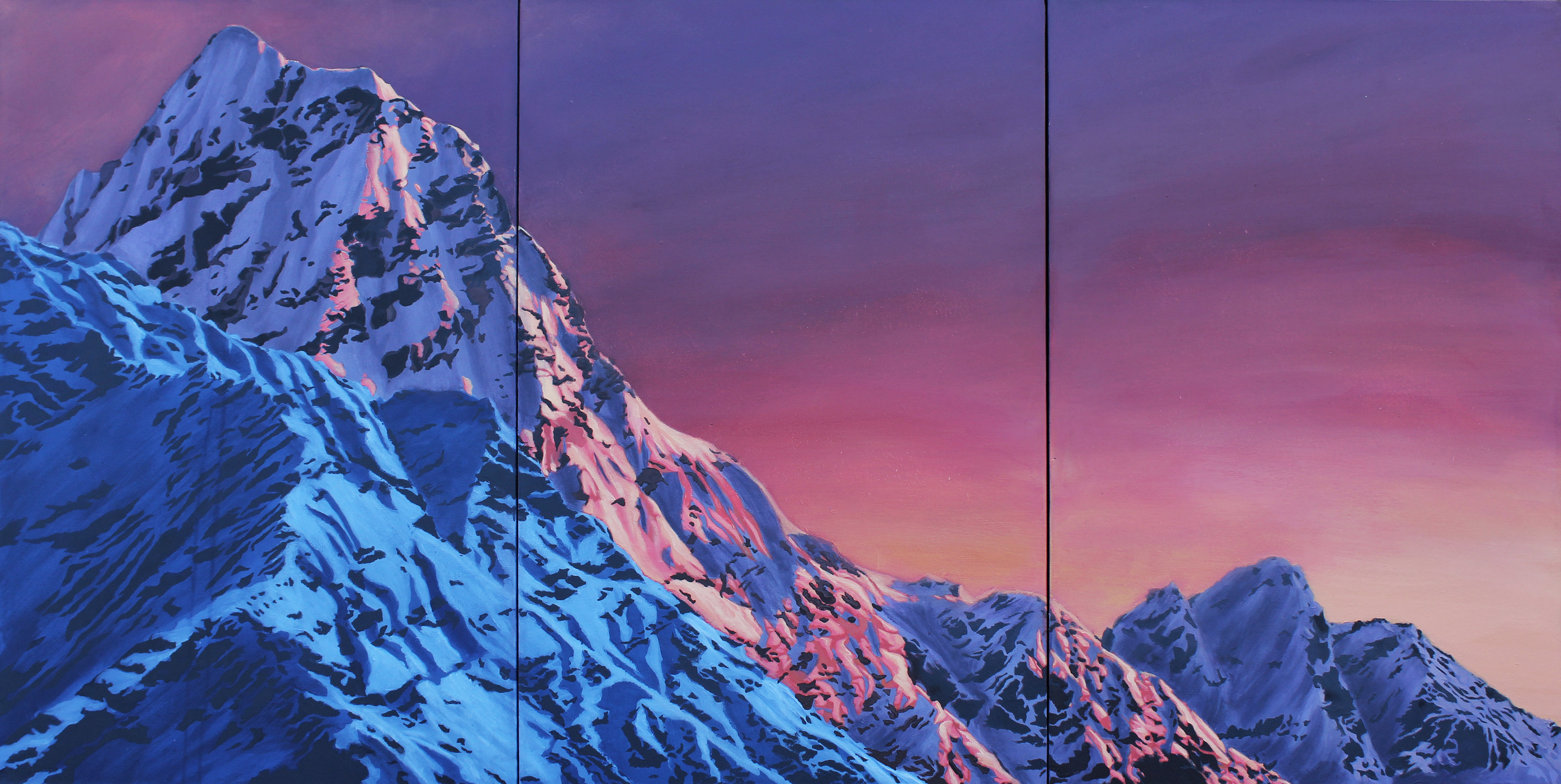Alpenglow in Nepal