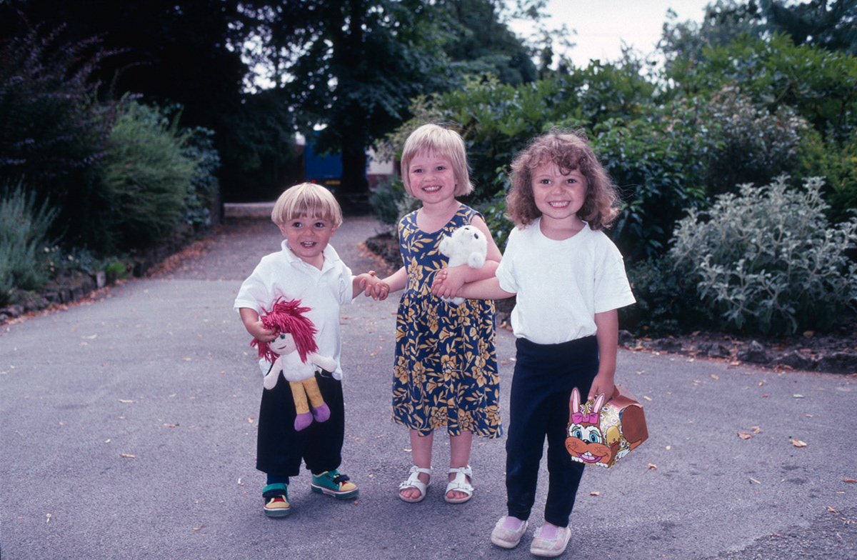 Scan of original slide. It's a little cool so it's been cropped and warmed up for the final image and the slightly distracting lorry in the background made less prominent.
