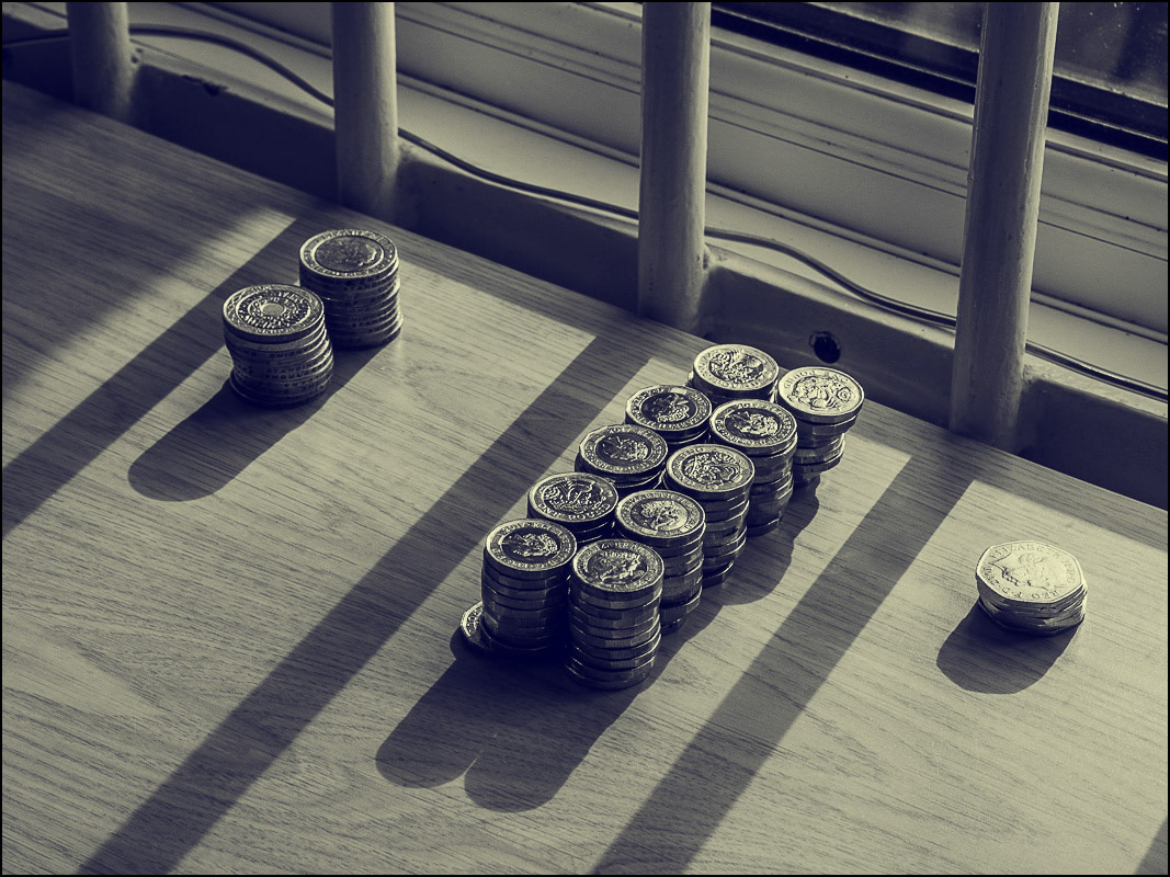 March 29th | The King is in His Counting House...