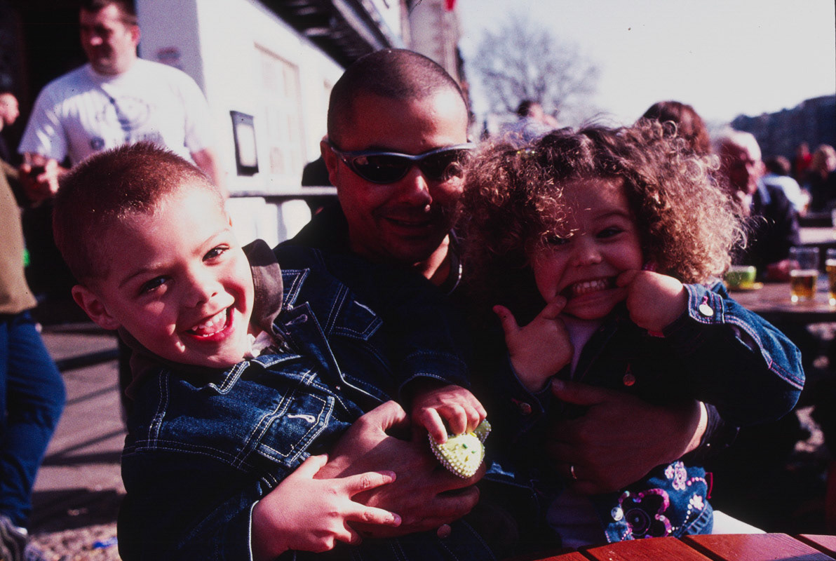 Scan of original Kodachrome 35mm negative - very contrasty in the sunshine.