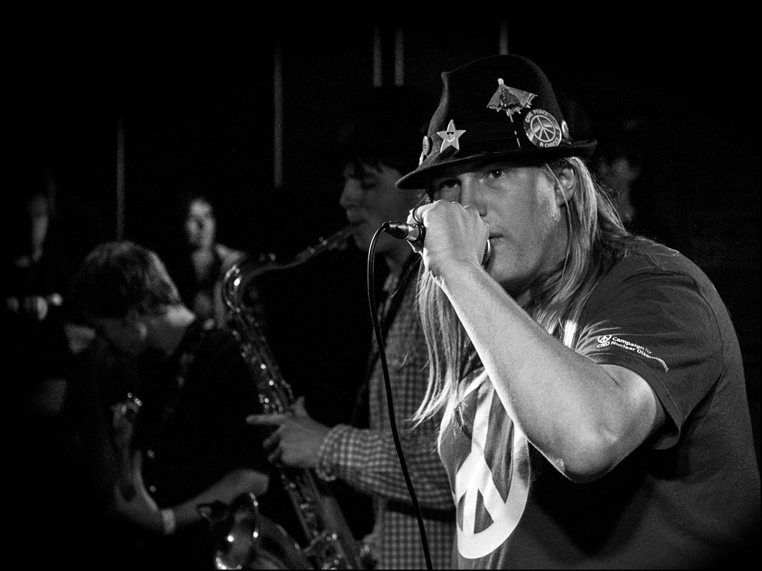 Matt Ellis of The Jack Mac Experience, Horsham BOTB, 2010.