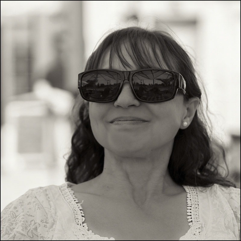 Sonia in Lisbon, 2017.