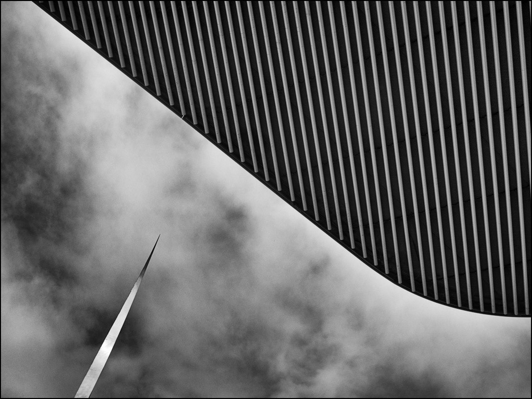 The Penisnsula Spire in Peninsula Square, London.