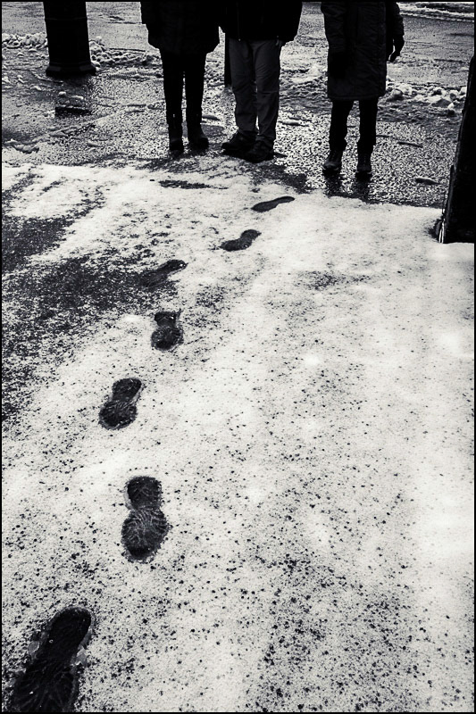 February 11th | Footsteps in the Snow.