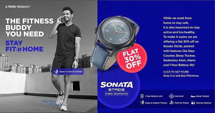 TITAN Sonata Print Campaign