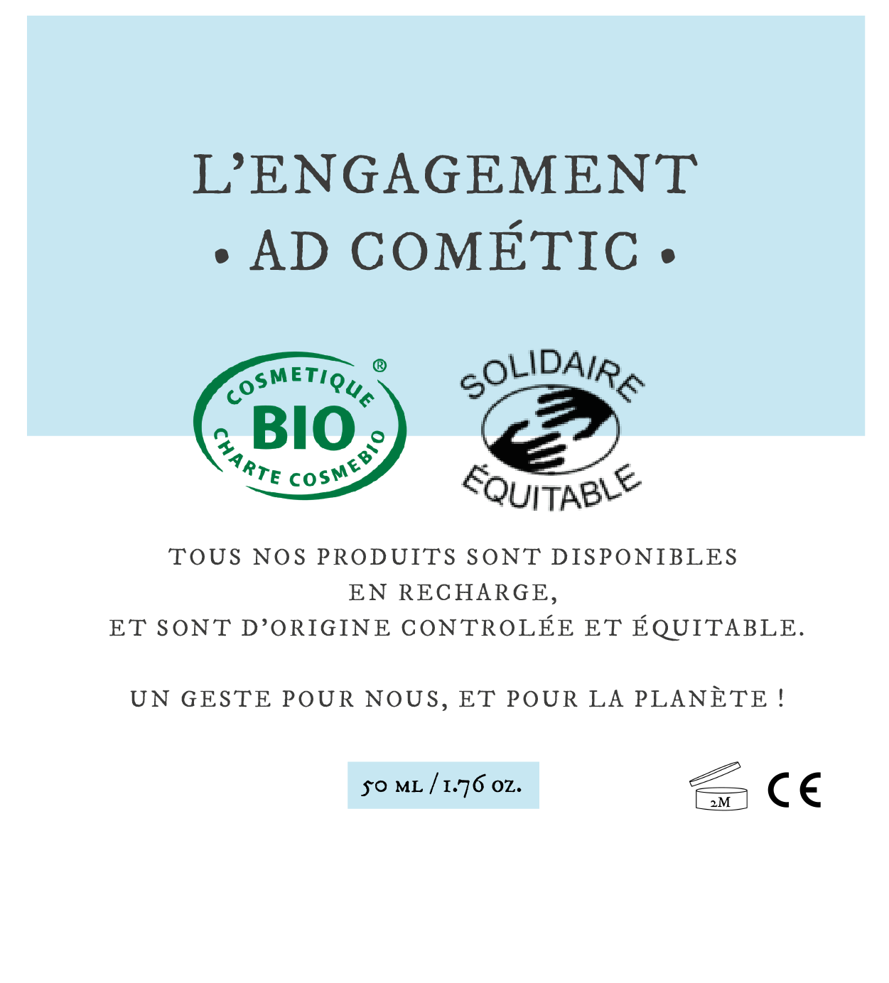 Coté du packaging