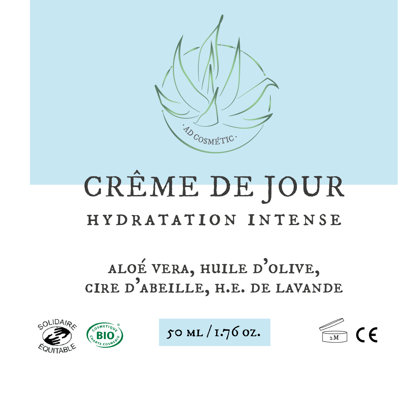 Face du packaging