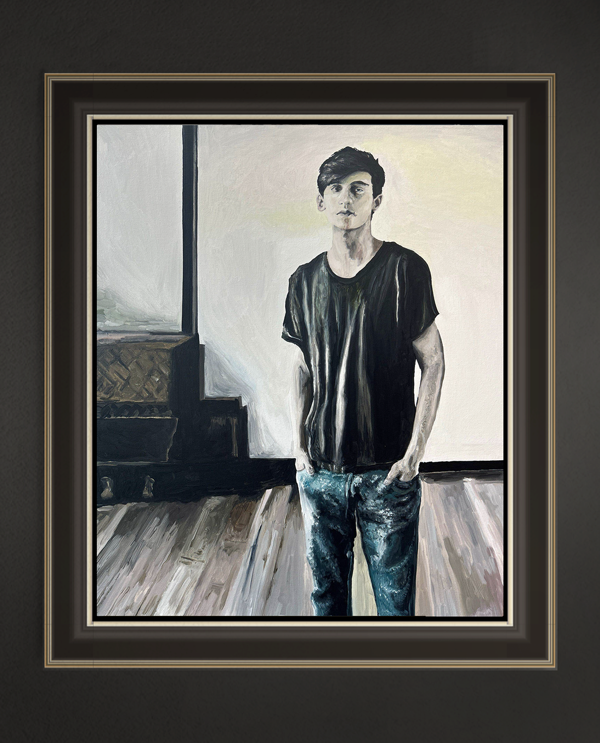 Markus, 60x50 cm, Acryl auf Leinwand