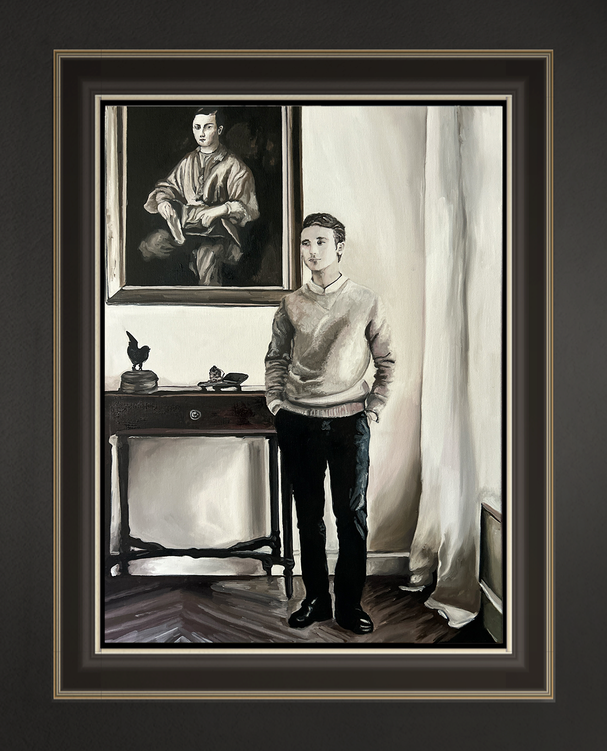 wvz88, 80x60 cm, 2026, Öl auf Leinwand