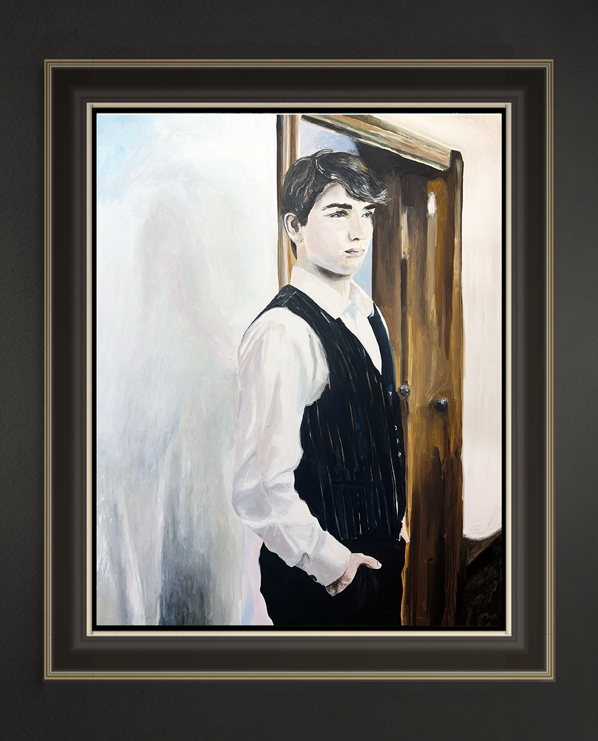 Simon, 70x55 cm, Acryl auf Leinwand