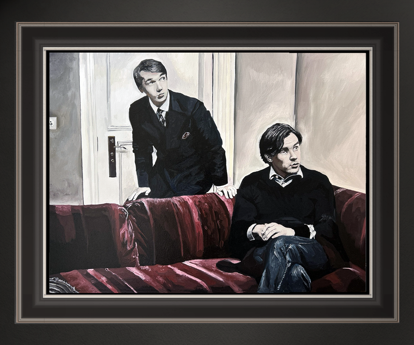 Randerscheinung, 60x80 cm, 2026, Öl auf Leinwand