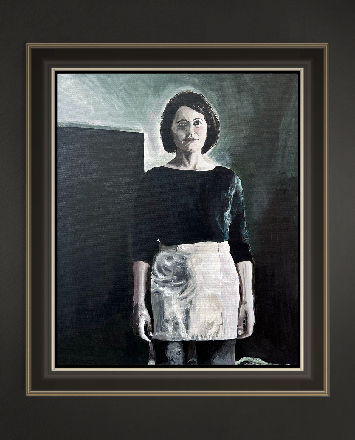 Sarah, 60x50 cm, Acryl auf Leinwand