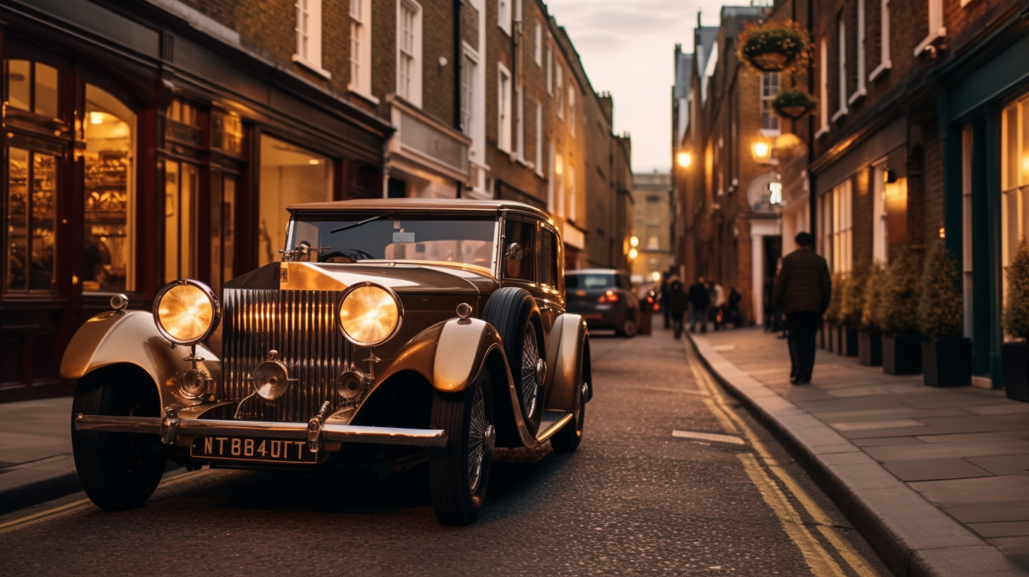 London's Luxury: Rolls Royce
