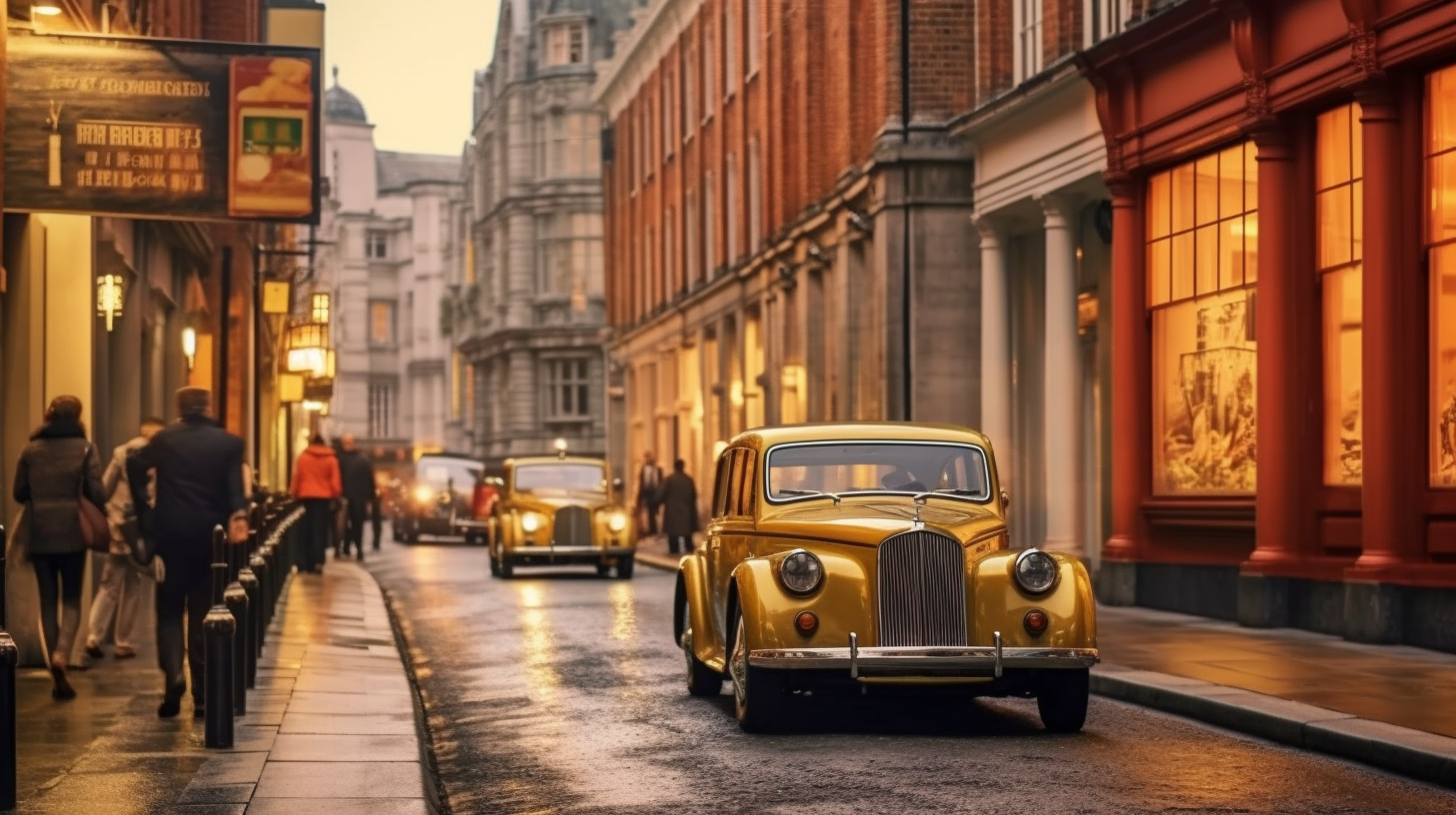 Historic Streets, Futuristic Rides: A London Tale