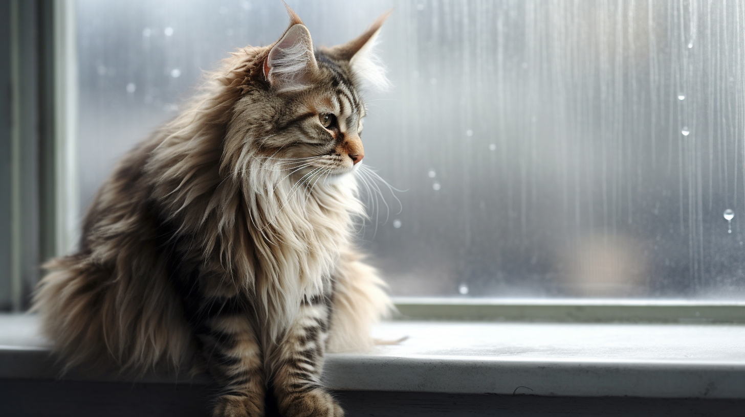 Sepia Shadows: Cat's Silent Cry