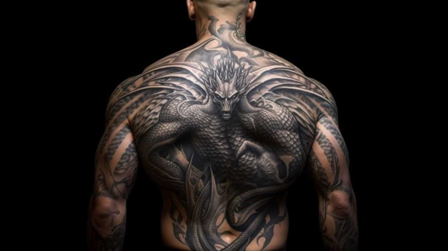 Power and Poise: Dragon's Majestic Stance.