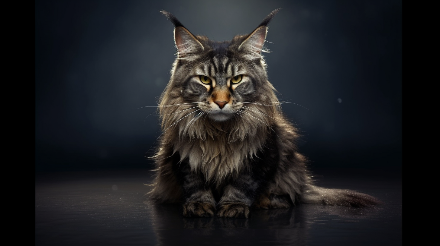 Maine Coon: nature's feline masterpiece.