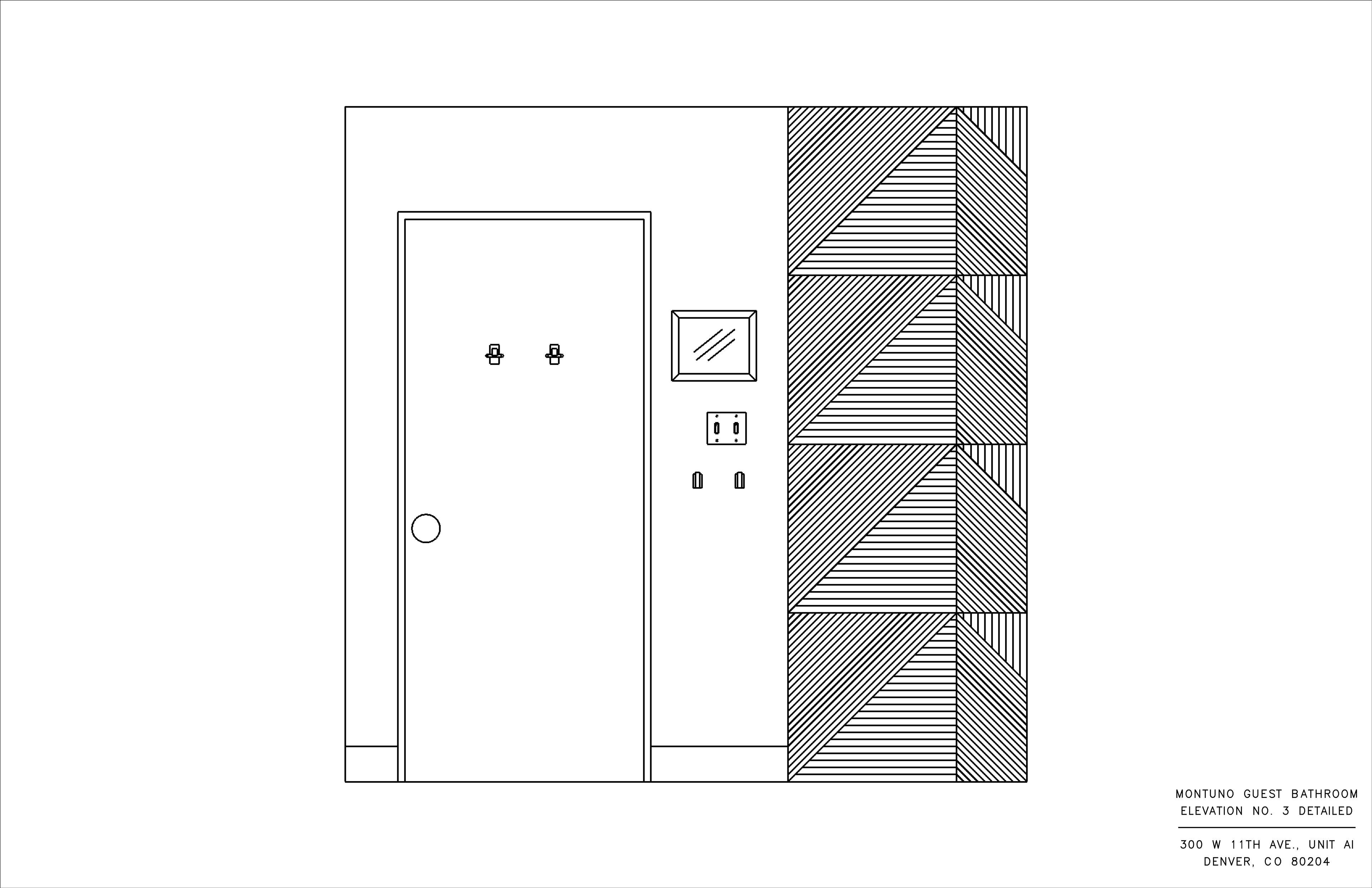 Interior Elevation Three - Detailed