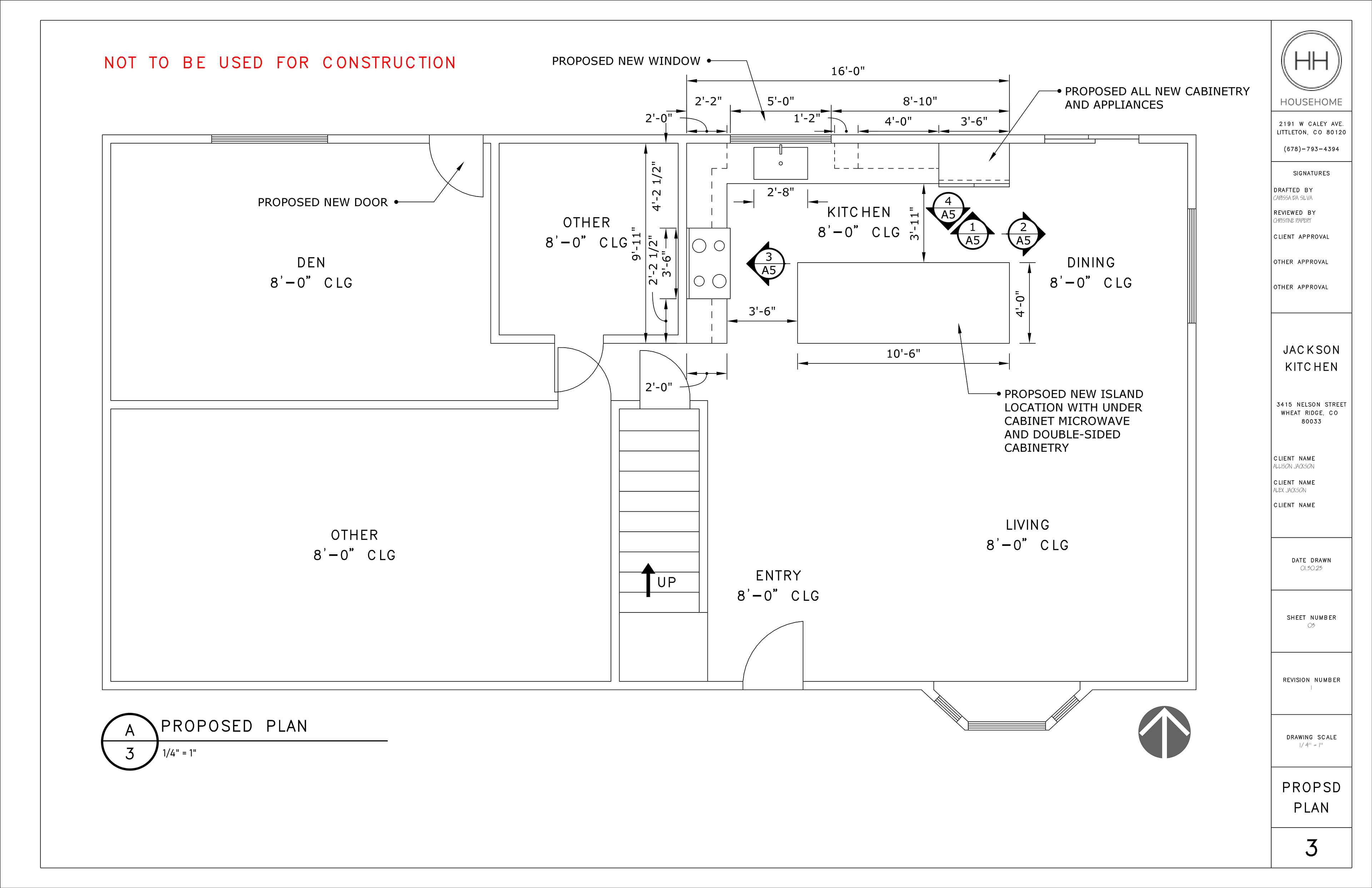 Proposed Floor Plan