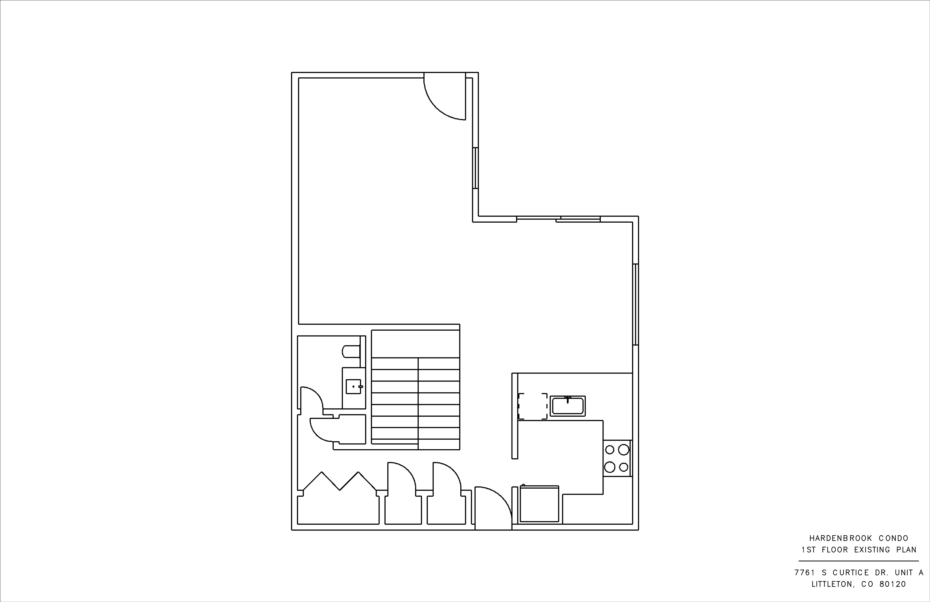 Main Floor Existing Plan