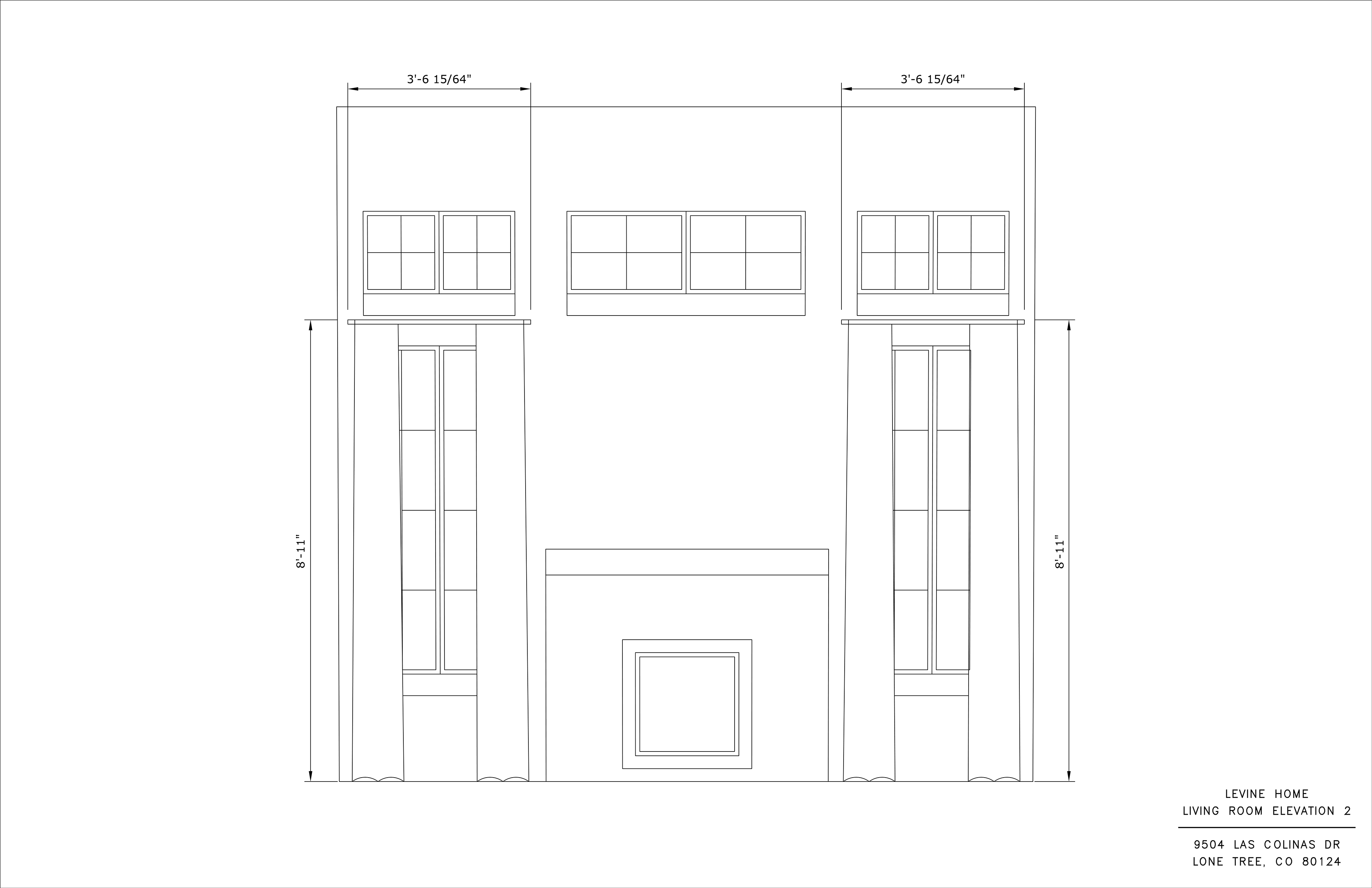 Family Room Interior Elevation I